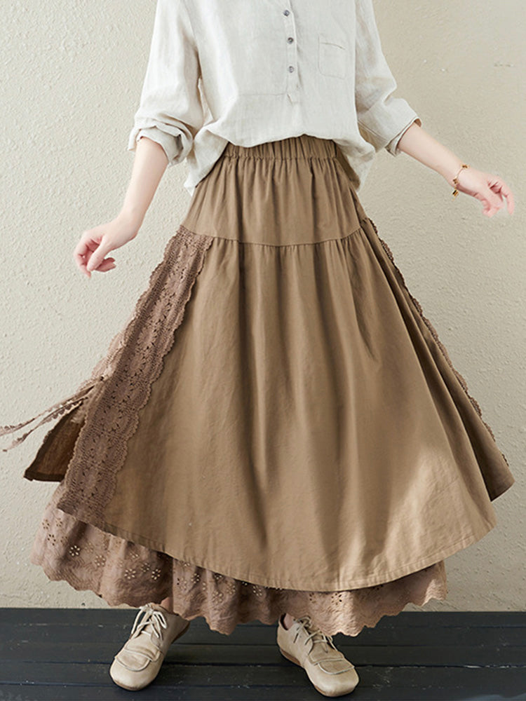 VAAGOON LAYER SKIRT