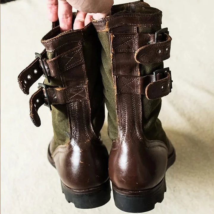 VAAGOON Vintage Military Boot
