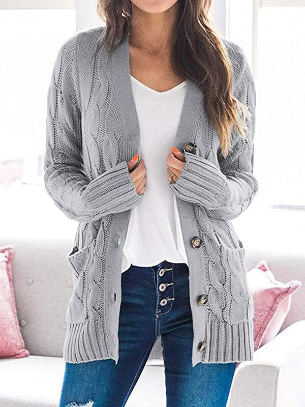 VAAGOON KNIT CARDIGAN COAT
