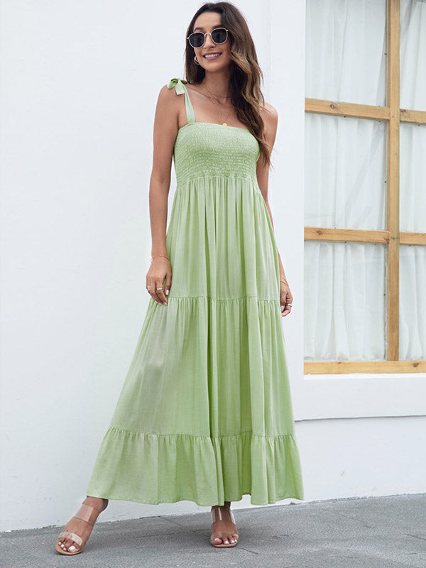 VAAGOON TIE WIND DRESS