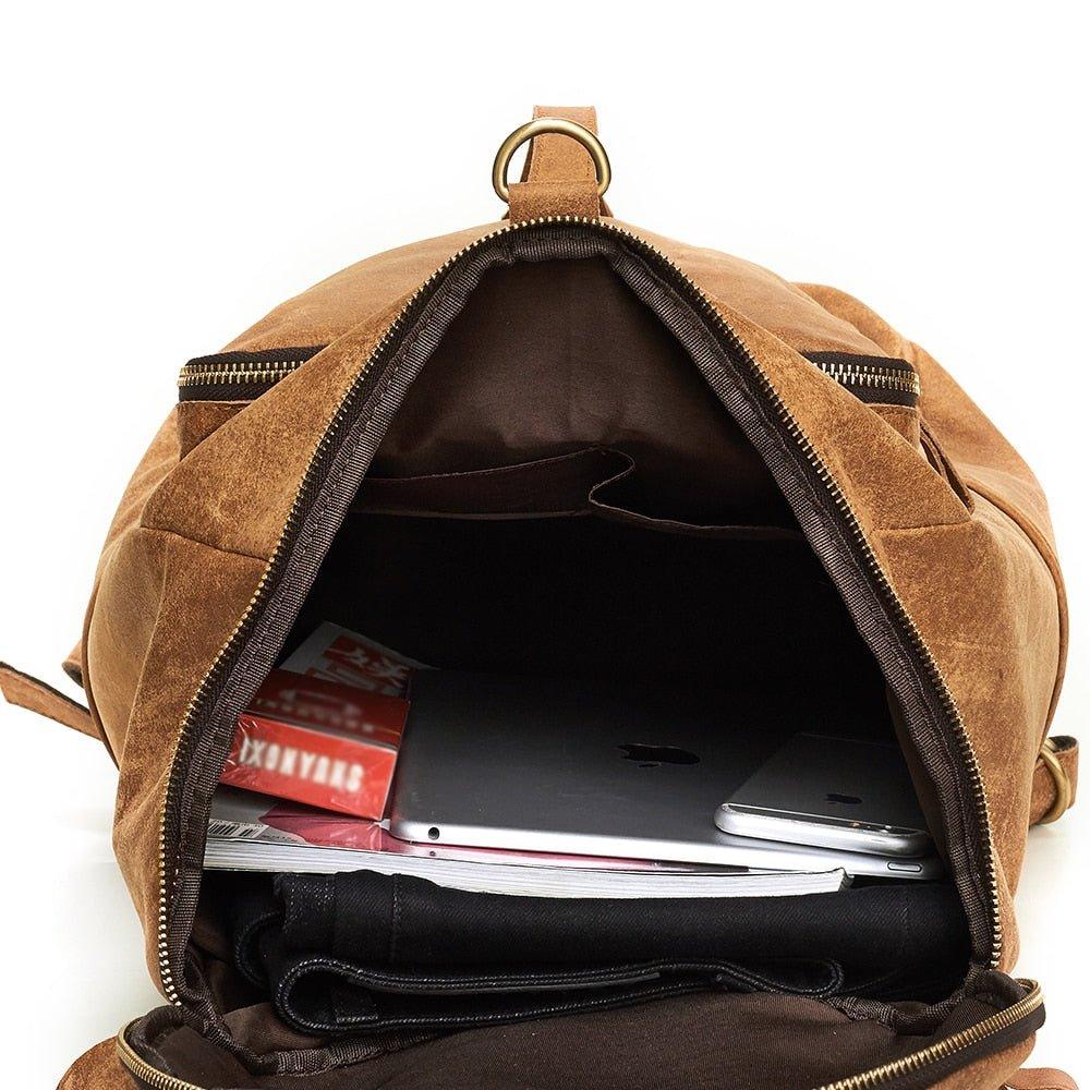 VAAGOON UNISEX LEATHER BACKPACK VGN6782