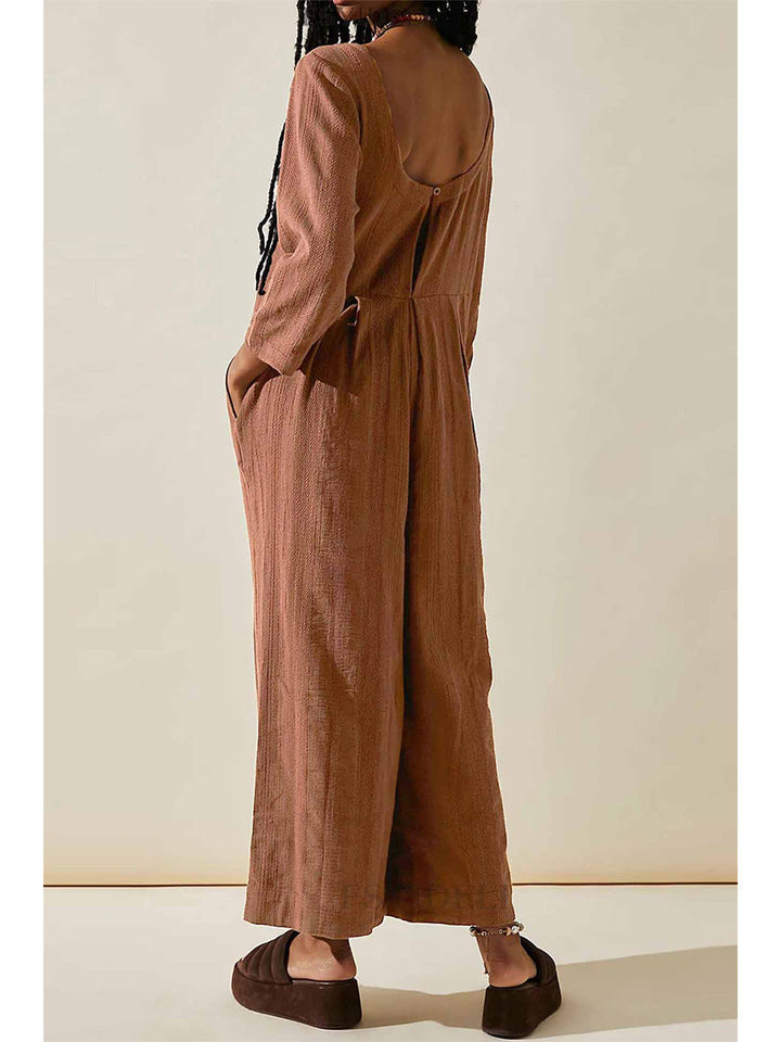 VAAGOON U-NECK JUMPSUIT