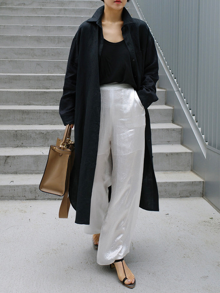 VAAGOON LINEN DRY DRESS