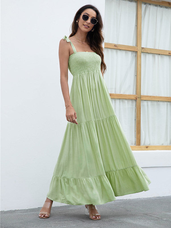 VAAGOON TIE WIND DRESS