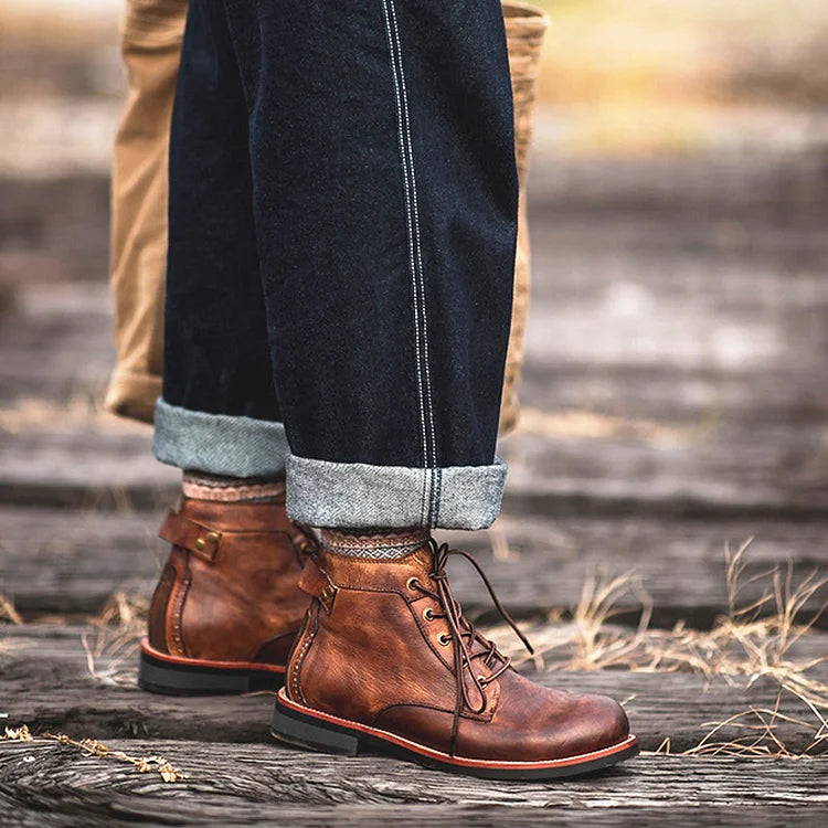 VAAGOON Retro Ankle Boots