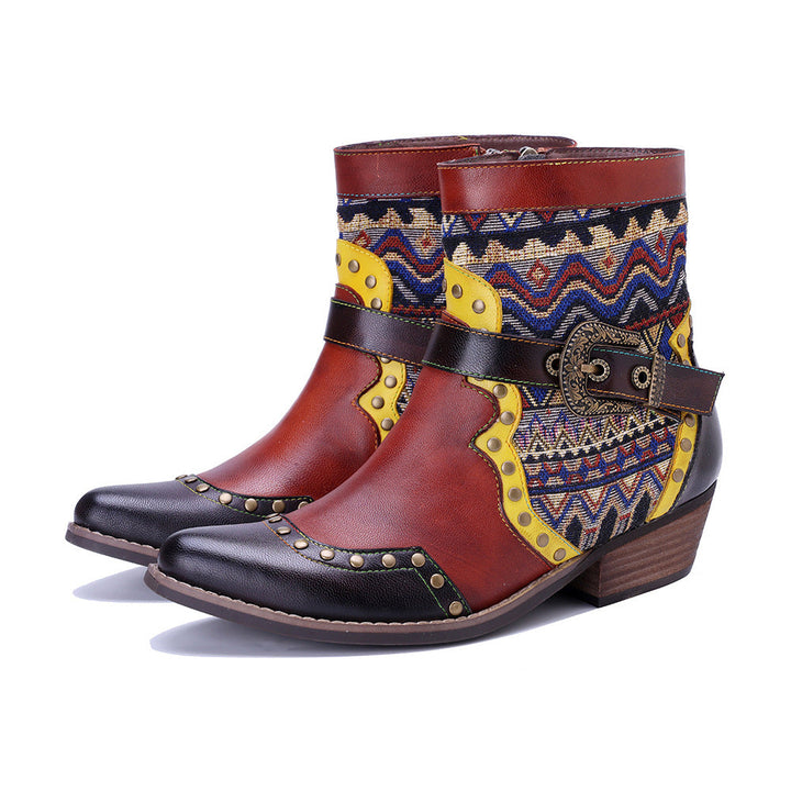Vaagoon Scarlet Rider Western Boot