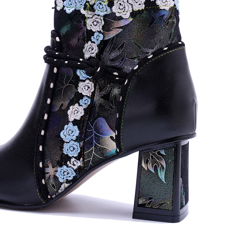 Vaagoon Retro Sheepskin Fashion Boots