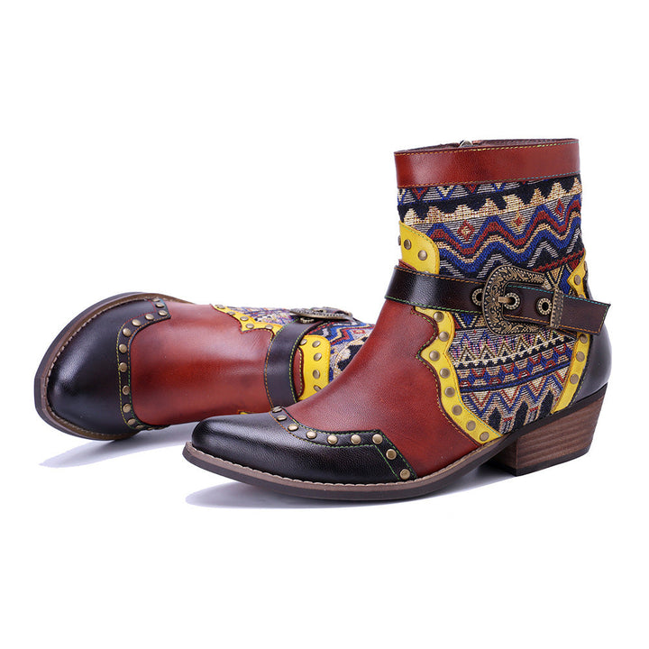 Vaagoon Scarlet Rider Western Boot