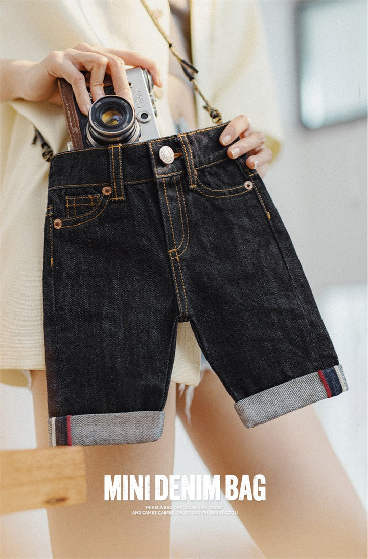 VAAGOON Denim Mini Shoulder Bag