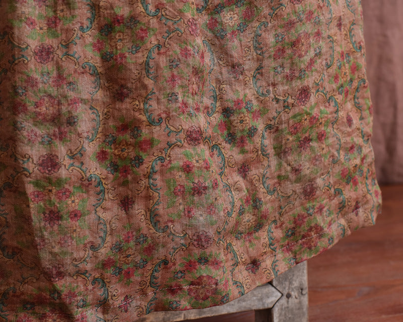 VAAGOON RETRO FLORA SKIRT