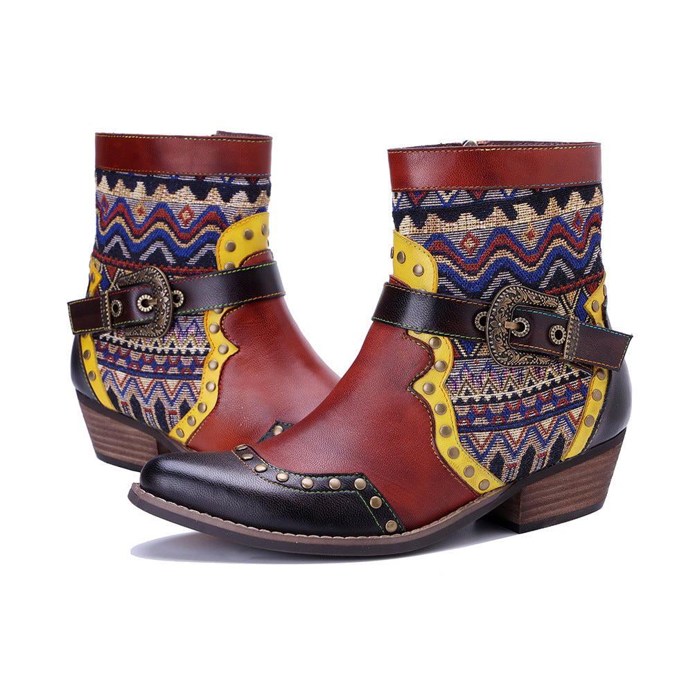Vaagoon Scarlet Rider Western Boot