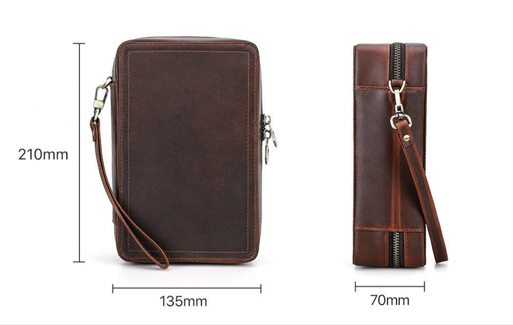 Vaagoon "Cigar Vault Pro" Genuine Leather Cigar Box