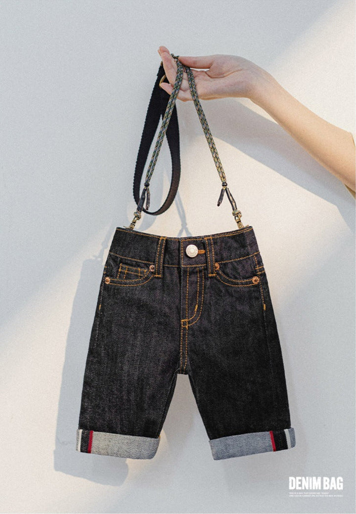 VAAGOON Denim Mini Shoulder Bag
