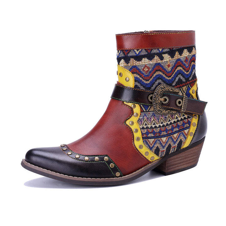 Vaagoon Scarlet Rider Western Boot