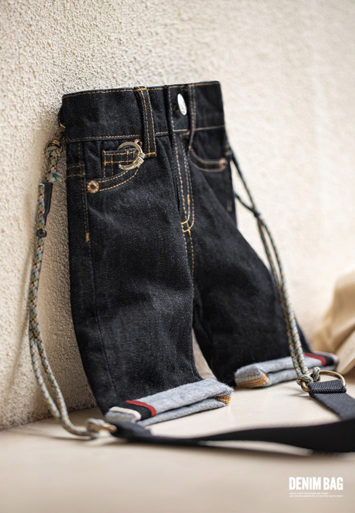 VAAGOON Denim Mini Shoulder Bag