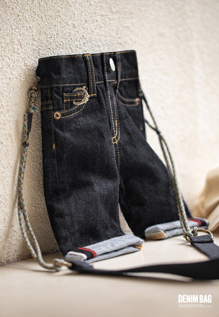 VAAGOON Denim Mini Shoulder Bag