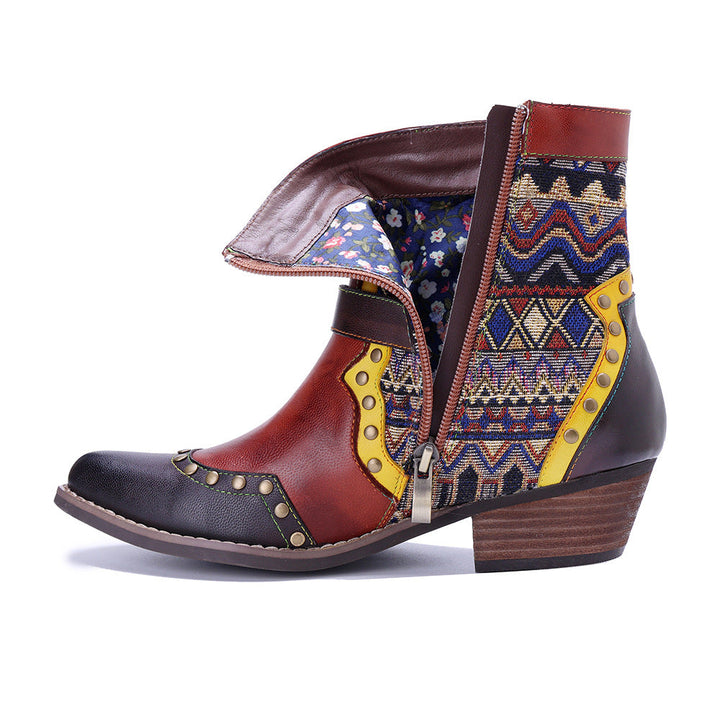 Vaagoon Scarlet Rider Western Boot