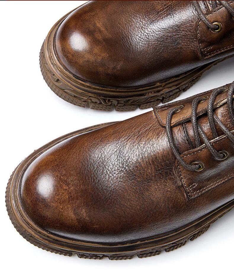 VAAGOON Gentle Retro Zipper Martin Boots