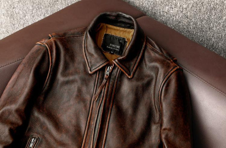 VAAGOON WOMEN'S LEATHER JACKET