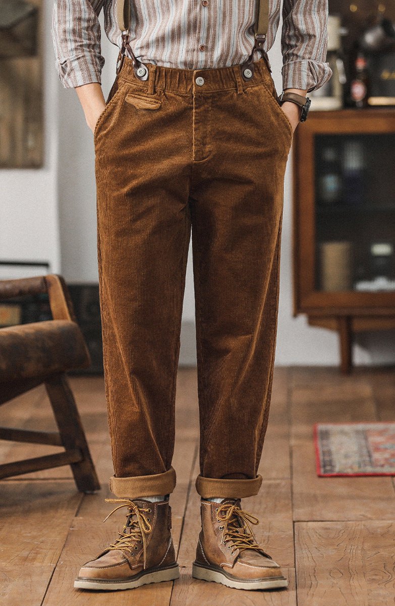VAAGOON WOOL RETRO PANTS