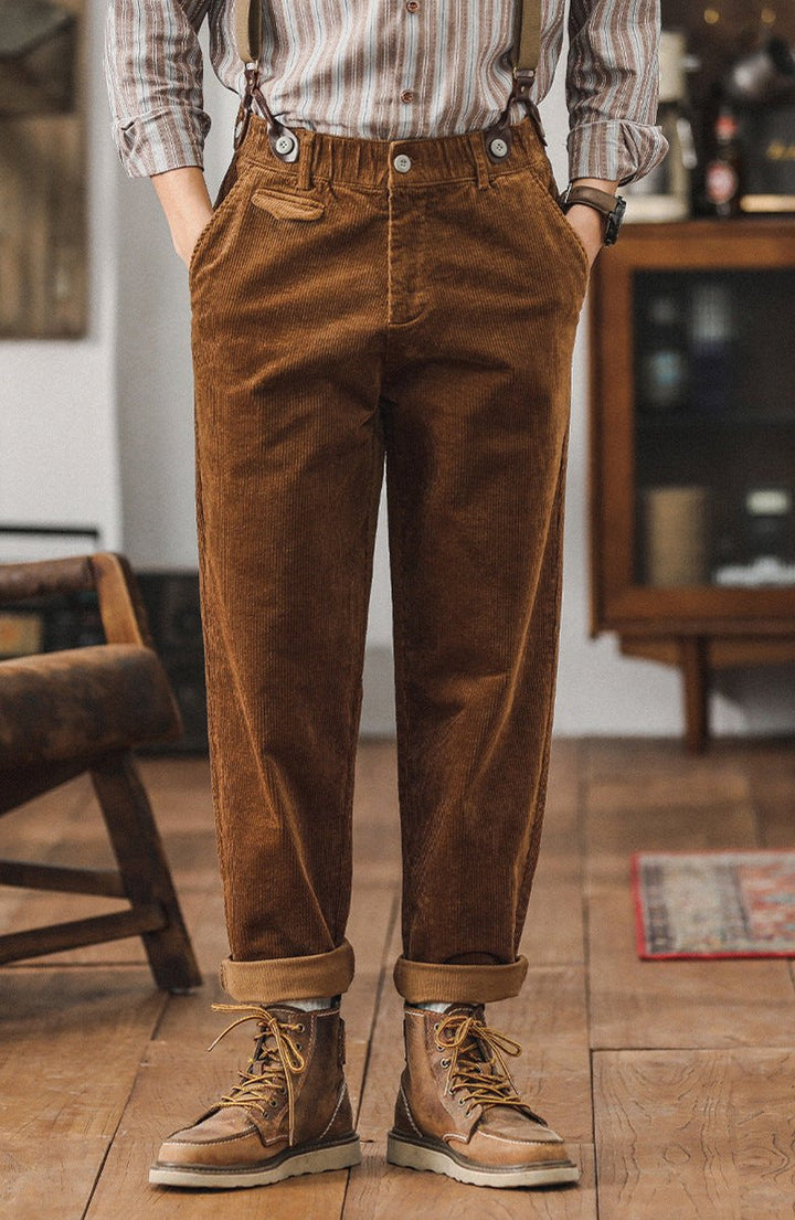 VAAGOON WOOL RETRO PANTS