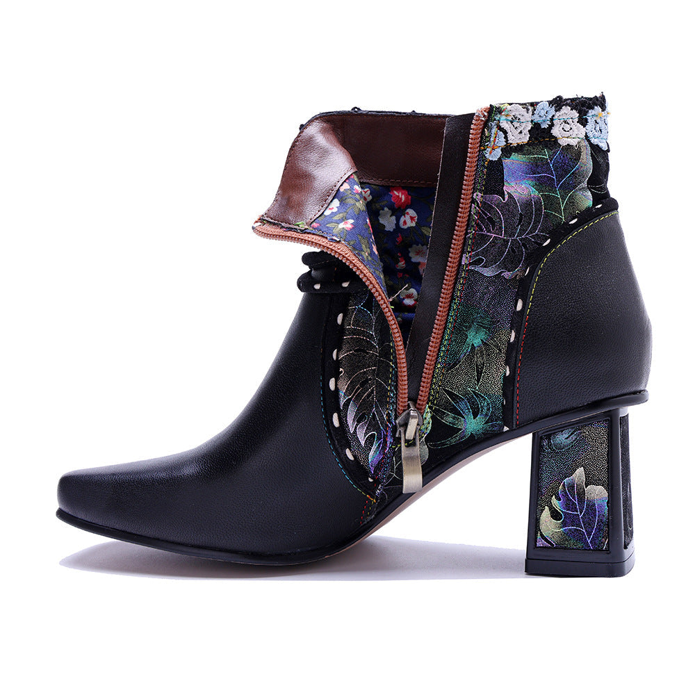 Vaagoon Retro Sheepskin Fashion Boots