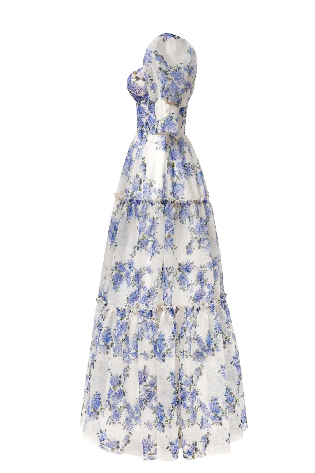 Vaagoon Diana Princess Puff Sleeve Long Summer Dress