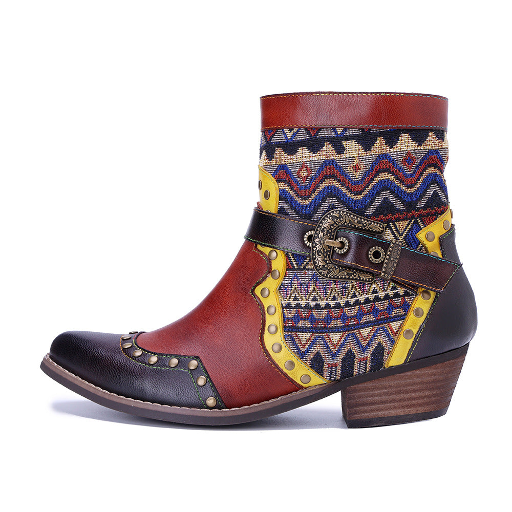 Vaagoon Scarlet Rider Western Boot
