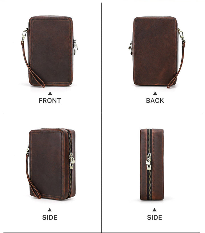 Vaagoon "Cigar Vault Pro" Genuine Leather Cigar Box