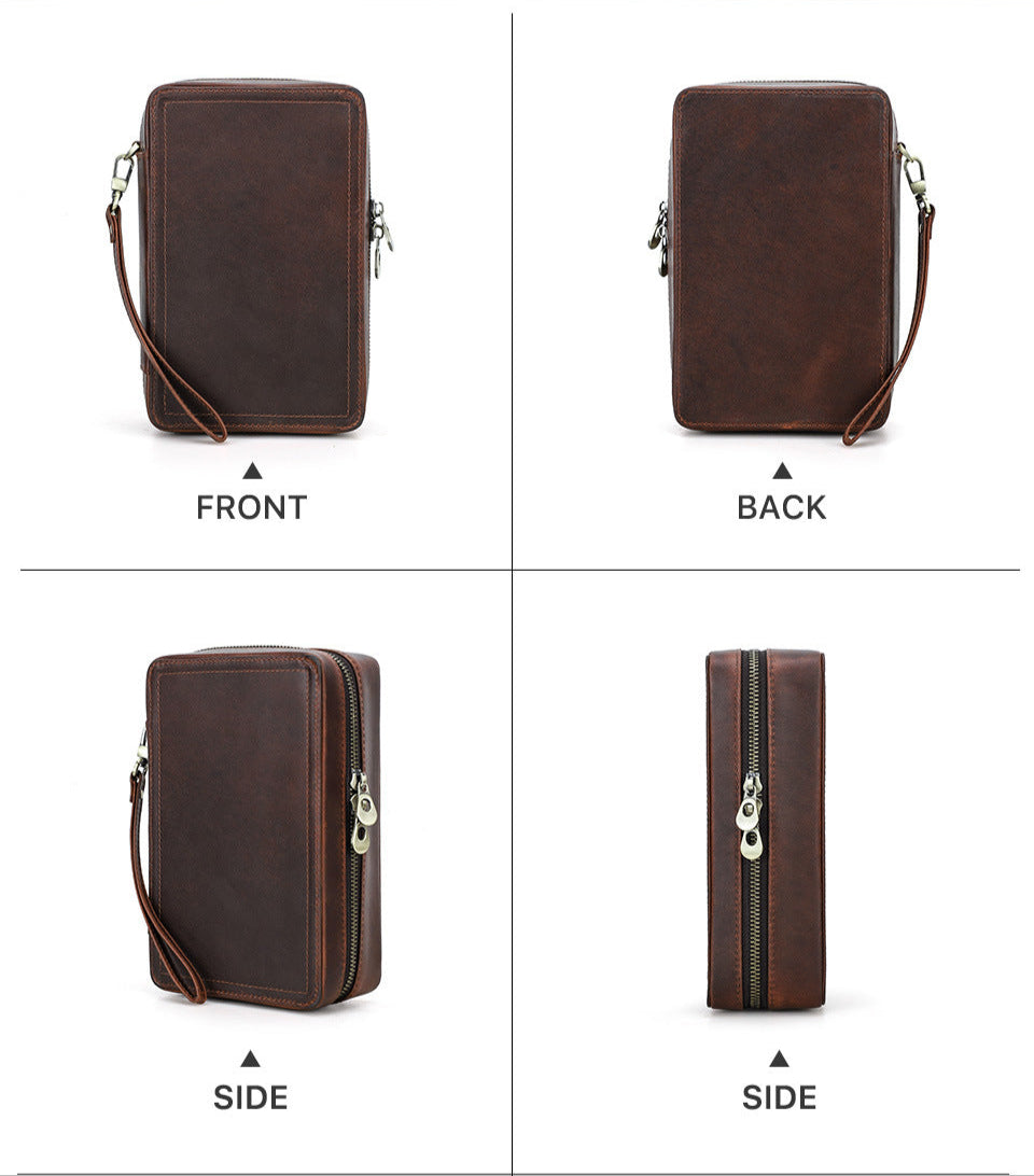 Vaagoon "Cigar Vault Pro" Genuine Leather Cigar Box