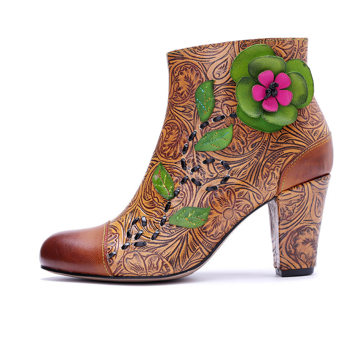 Vaagoon RetroCraft Leather Boots