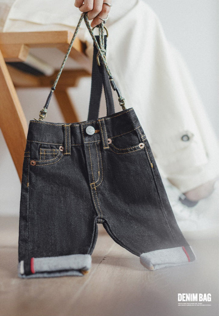 VAAGOON Denim Mini Shoulder Bag