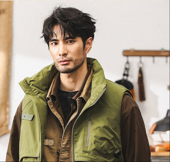 Vaagoon Badge Puffer Jacket