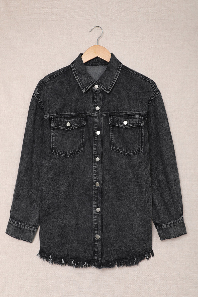 VAAGOON ALASTRA DENIM SHIRT