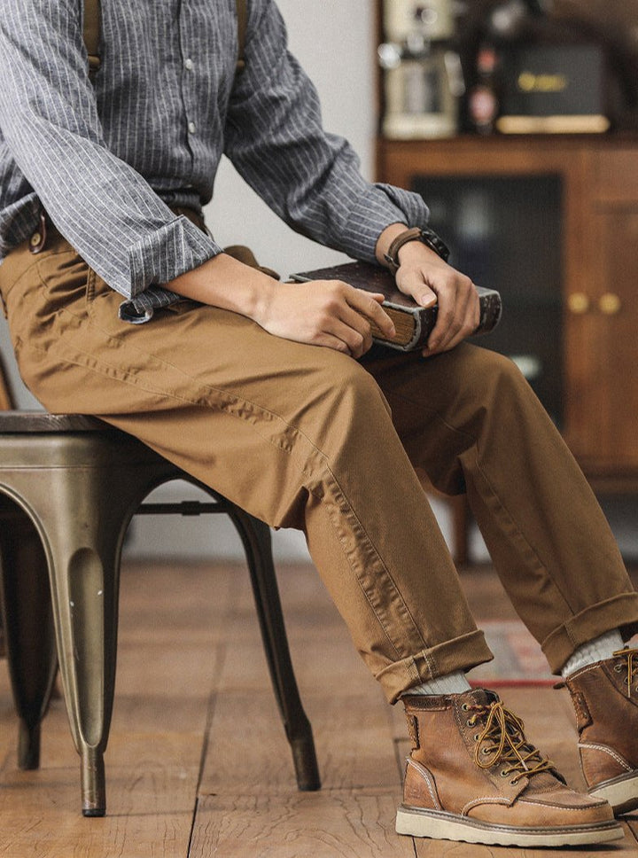 VAAGOON CANVAS RETRO PANTS