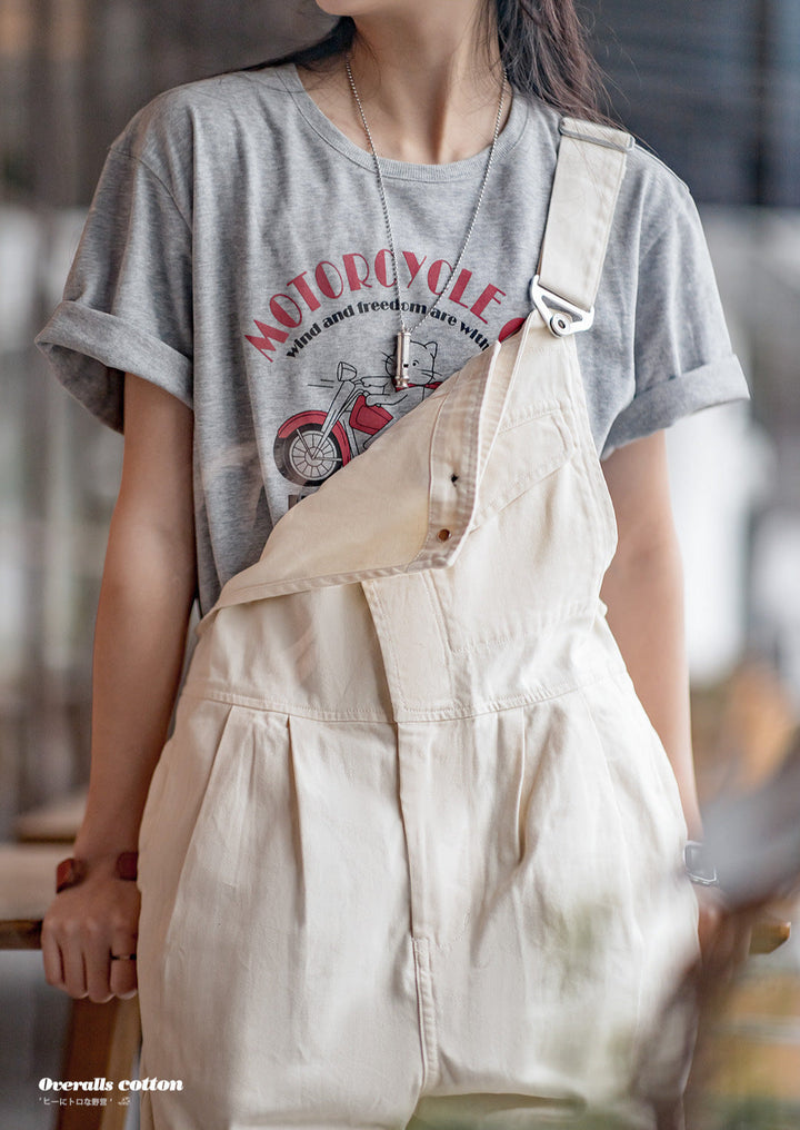 VAAGOON Vintage Casual Loose Jumpsuit