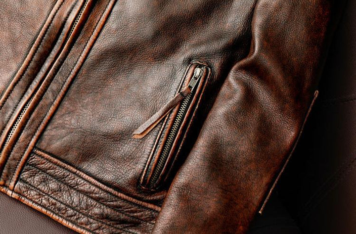 VAAGOON WOMEN'S LEATHER JACKET