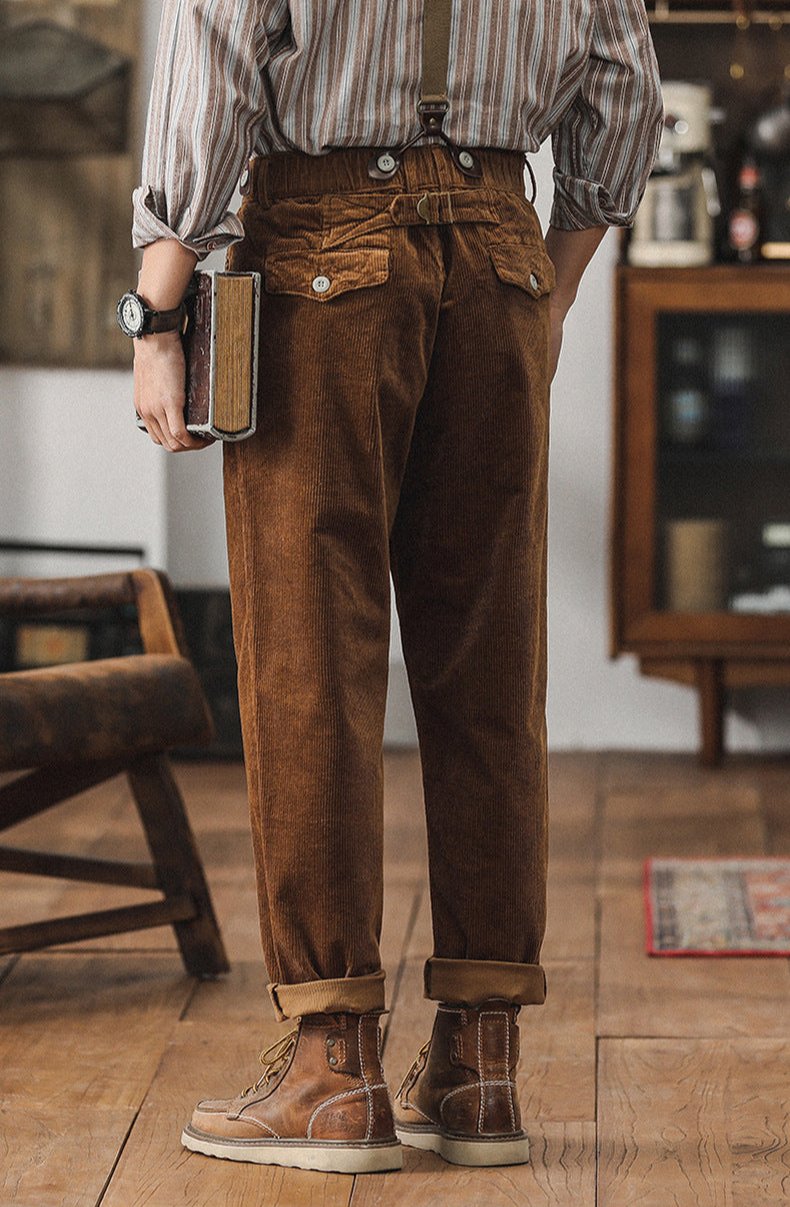 VAAGOON WOOL RETRO PANTS