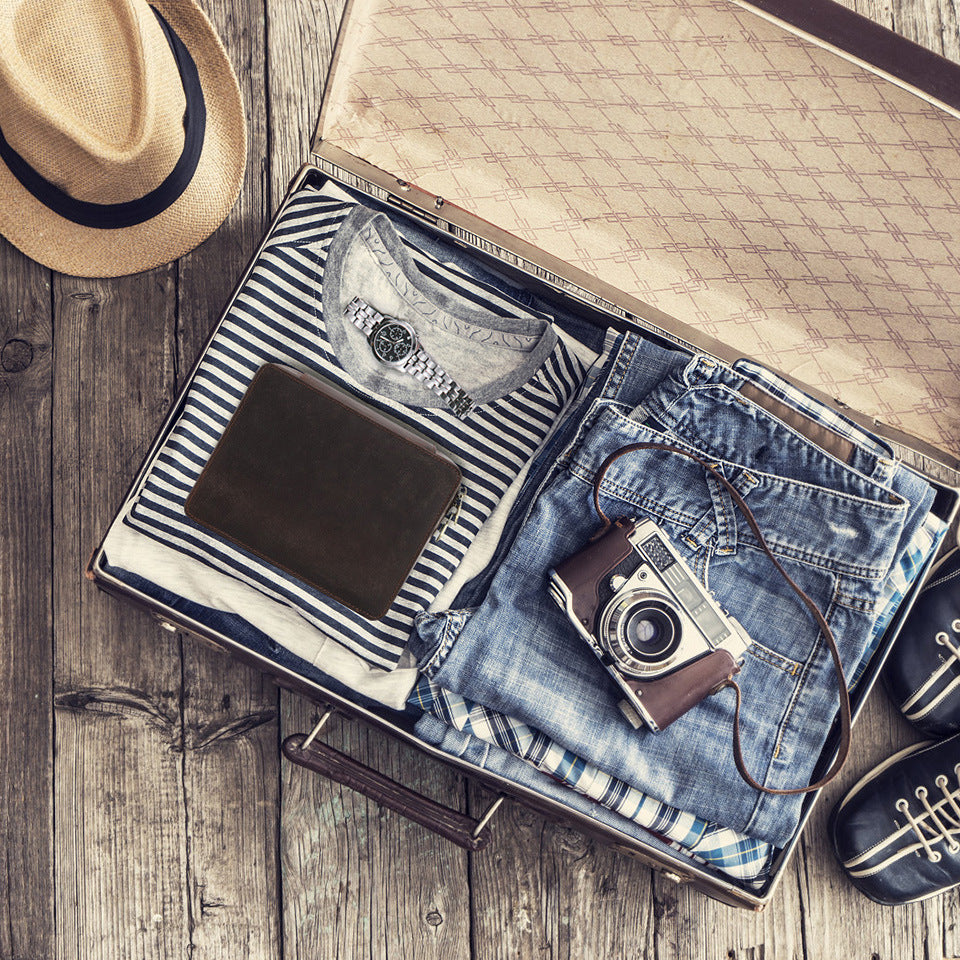 Vaagoon Classic Brown Watch Carrying Case