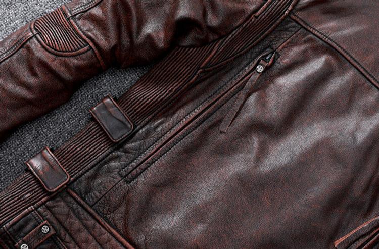 VAAGOON BRAWTA DECO LEATHER JACKET
