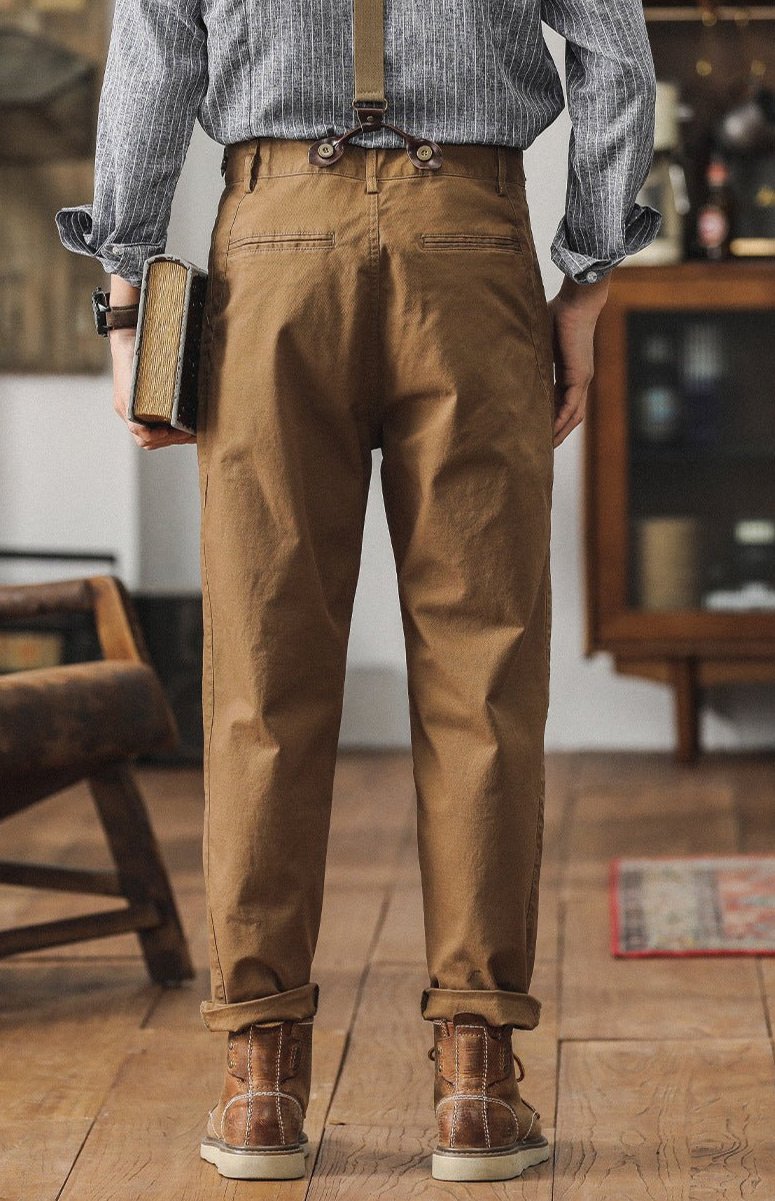 VAAGOON CANVAS RETRO PANTS