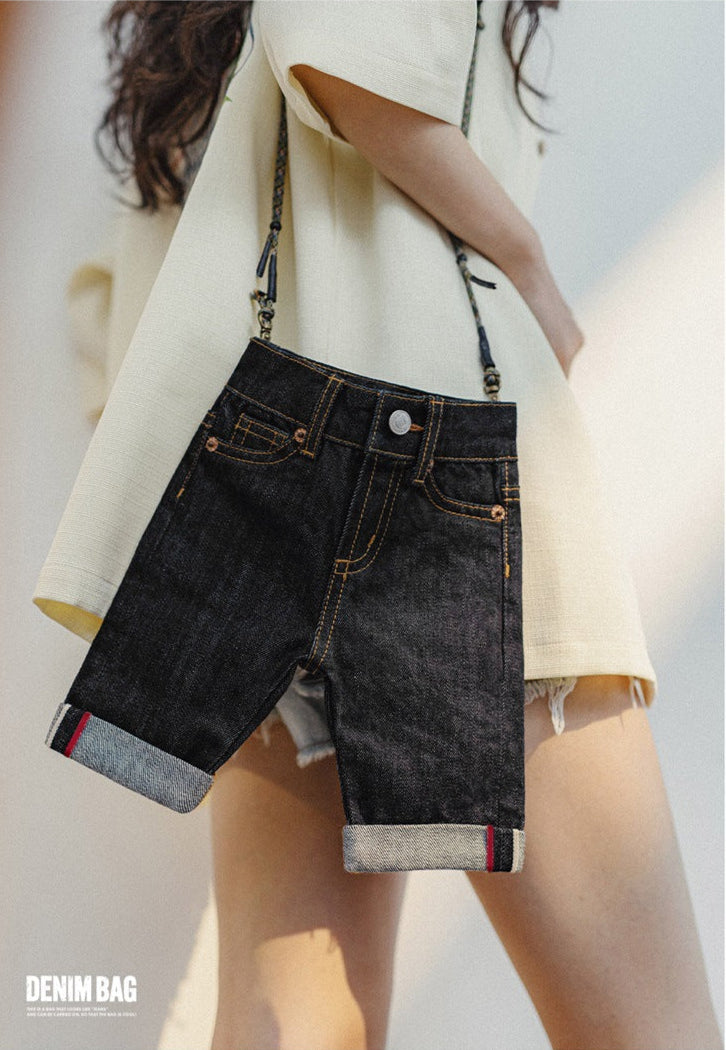 VAAGOON Denim Mini Shoulder Bag