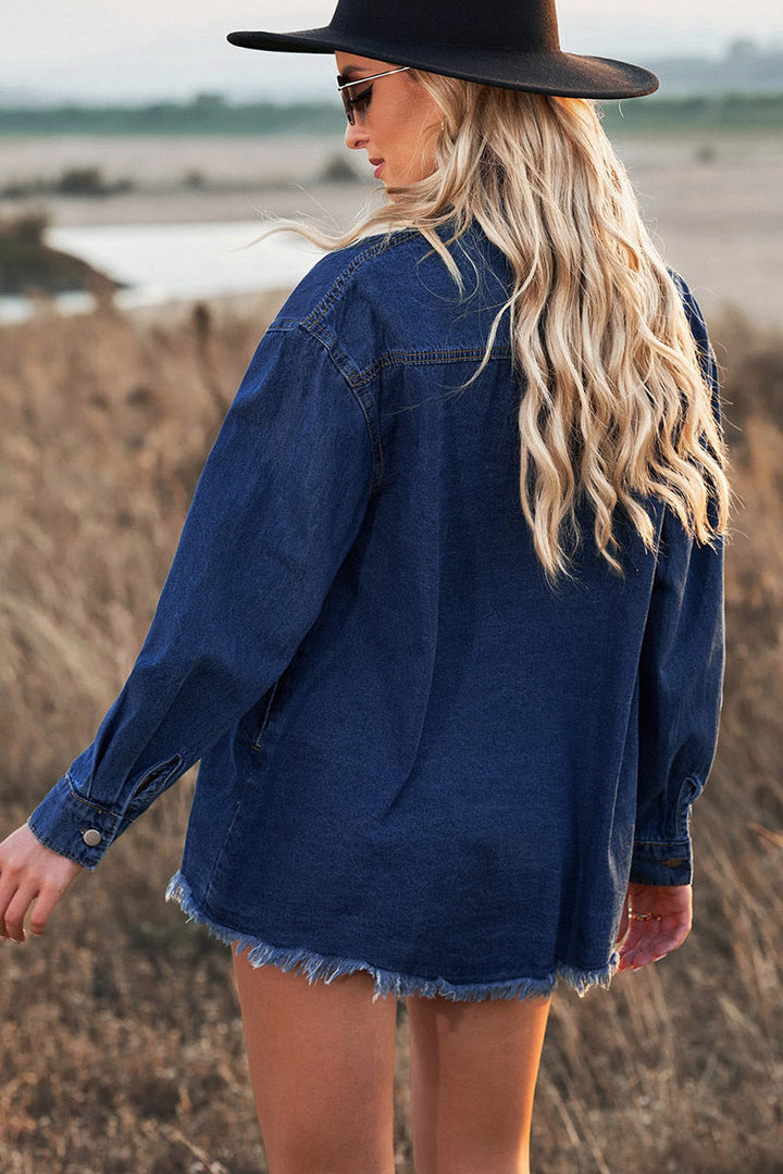 VAAGOON ALASTRA DENIM SHIRT