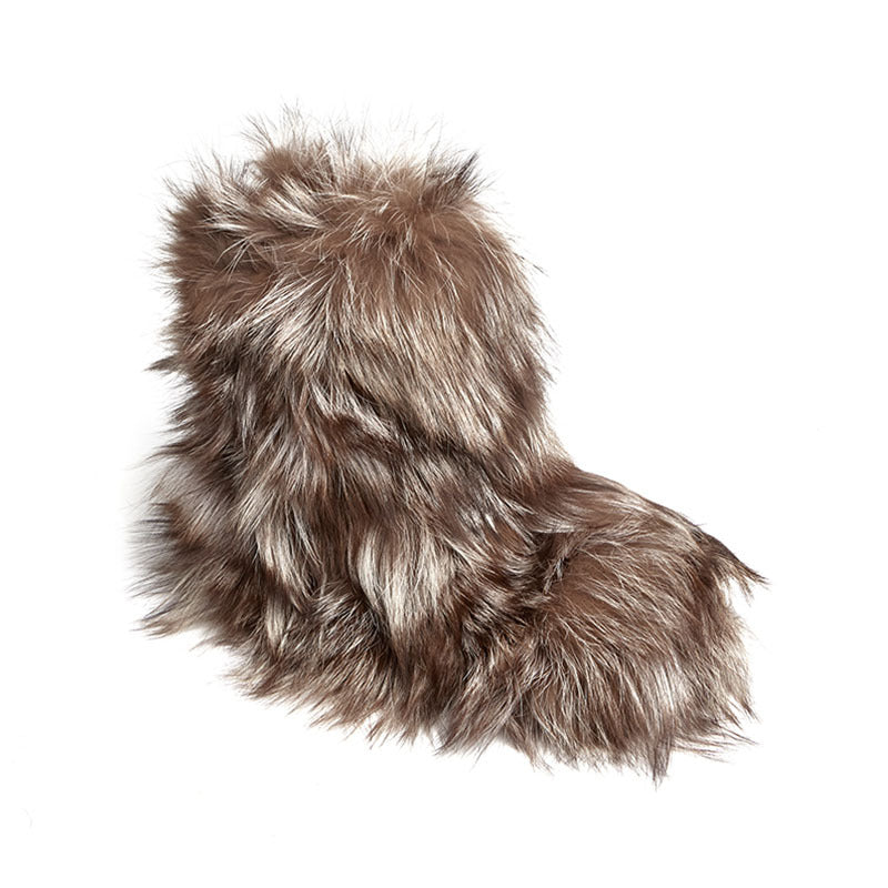 Vaagoon Arctic Fox Fur Boots