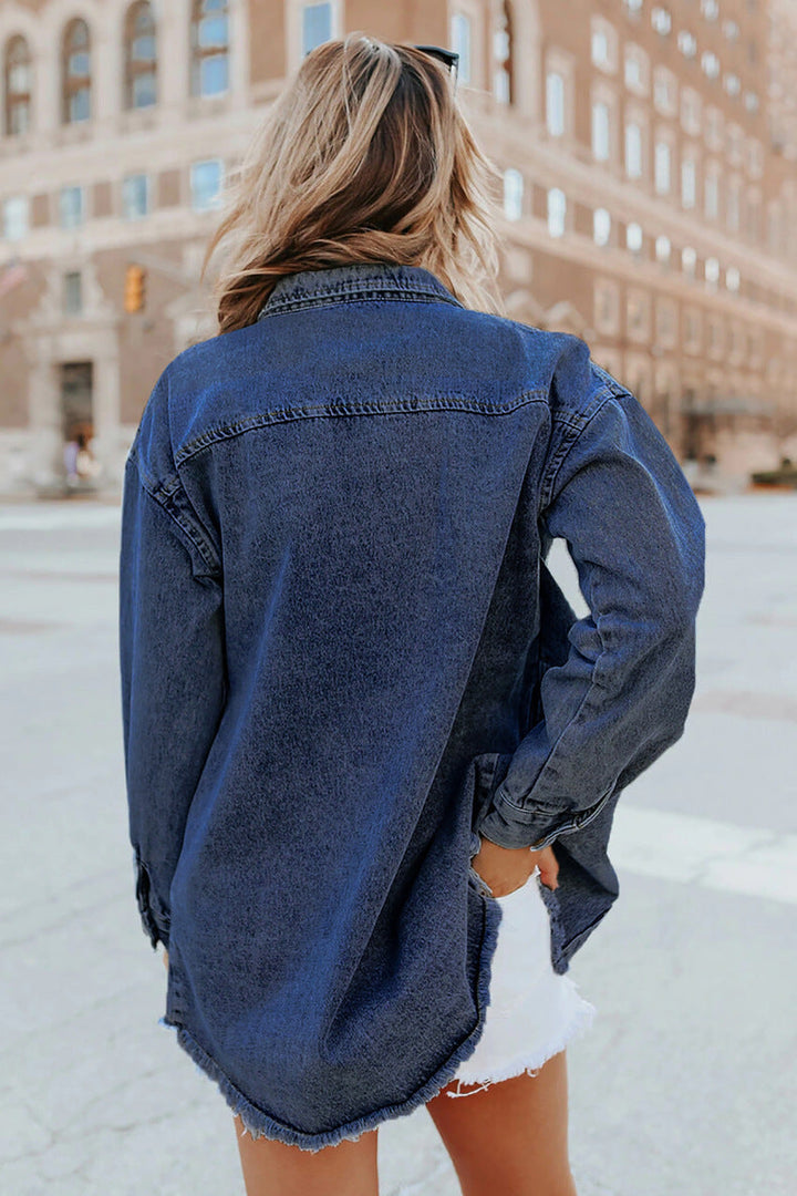 VAAGOON ALASTRA DENIM SHIRT
