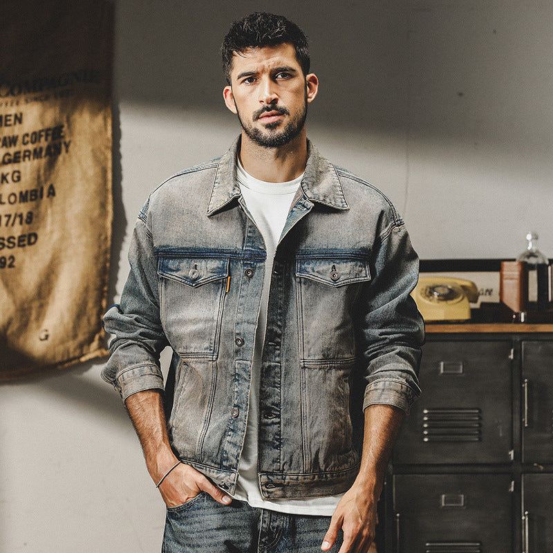 VAAGOON LOOSE DENIM SHIRT