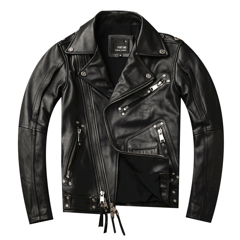 VAAGOON BRAWTA DECO LEATHER JACKET