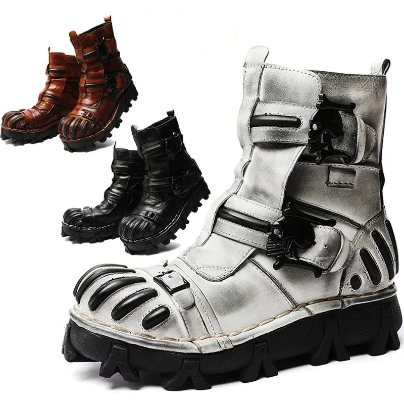 VAAGOON Motorcycle Style Boots