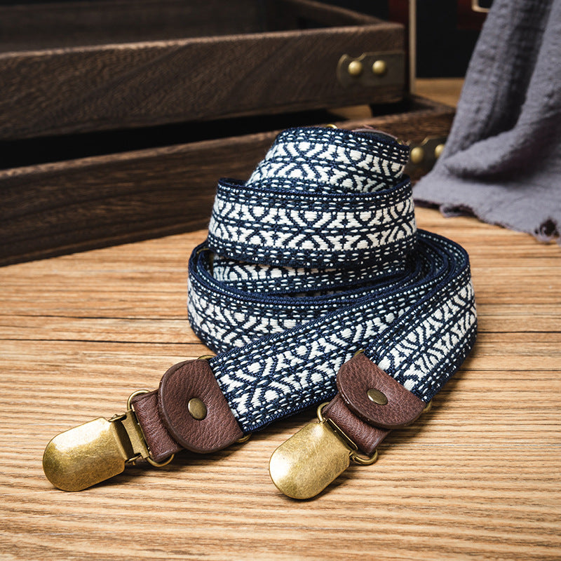 Vaagoon Tribal Grip Pants Suspenders