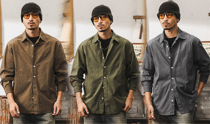 VAAGOON Moss Grid Shirt